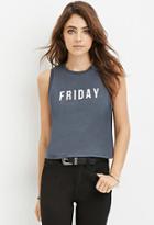 Forever21 Friday Graphic Tank