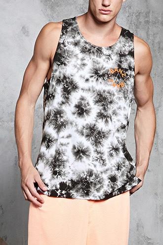 Forever21 Crystal Dye Banz Tank Top