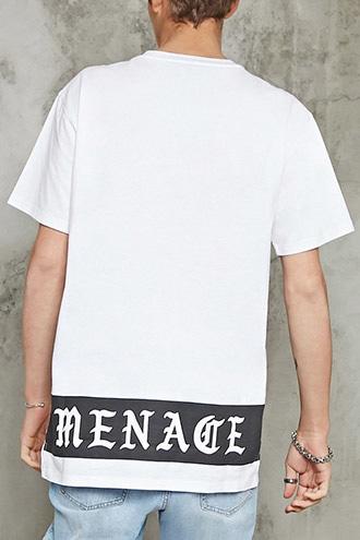 Forever21 Menace Graphic Hem Tee