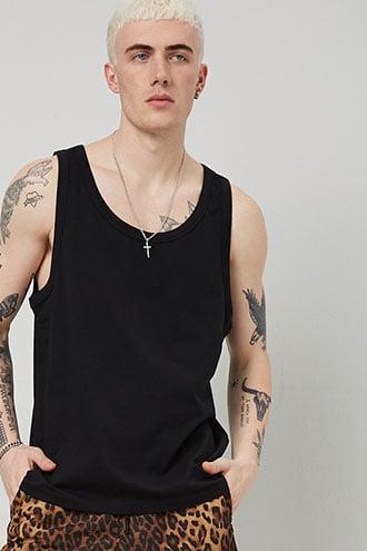 Forever21 Basic Slub Knit Tank Top
