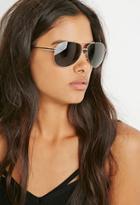 Forever21 Etched Aviator Sunglasses
