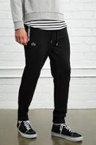 21 Men Men's  Black & White Compass Graphic Sweatpants