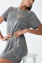 Forever21 Camo T-shirt Dress