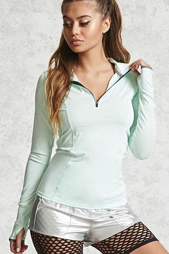 Forever21 Active Get Moving Pullover Top