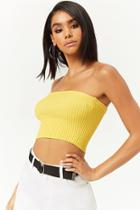 Forever21 Sweater-knit Cropped Tube Top