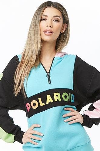 Forever21 Polaroid Graphic Pullover
