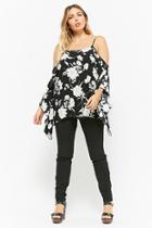 Forever21 Plus Size Floral Handkerchief Tunic