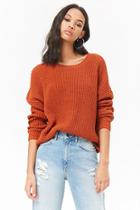 Forever21 Ribbed Round Neck Sweater