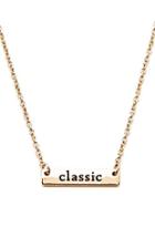 Forever21 Classic Charm Necklace