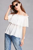 Forever21 Haute Rogue Flounce Top