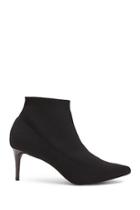 Forever21 Shoe Republic Ribbed Knit Sock Ankle Bootie