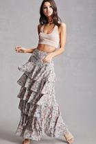 Forever21 Pixie & Diamond Floral Skirt