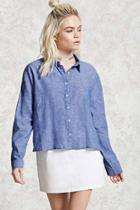 Forever21 Boxy Woven Shirt