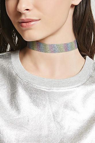 Forever21 Glitter Ombre Choker