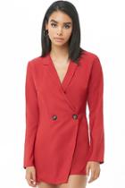 Forever21 Double-breasted Blazer Romper