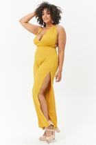 Forever21 Plus Size Vented Leg Jumpsuit