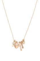 Forever21 Charm Wheat Chain-link Necklace
