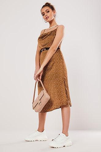 Forever21 Missguided Dot Print Cami Dress
