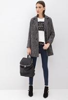 Forever21 Classic Marled Topcoat