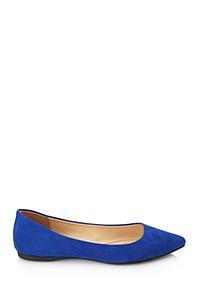 Forever21 Pointed Faux Suede Flats