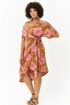 Forever21 Plus Size Tropical Tulip Dress