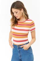 Forever21 Multi-striped Tee