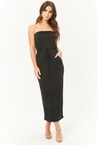Forever21 French Terry Tube Maxi Dress