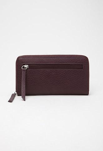 Forever21 Faux Leather Wallet (burgundy)