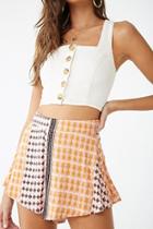 Forever21 Multicolor Geo Print Shorts