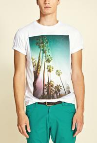 Forever21 Palm Tree Tee
