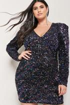 Forever21 Plus Size Sequin Velvet Dress