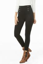 Forever21 Double-breasted High-rise Leggings
