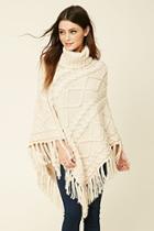 Forever21 Women's  Turtleneck Sweater Poncho