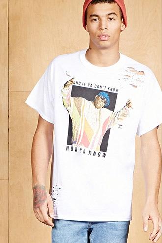 Forever21 Biggie Smalls Graphic Band Tee