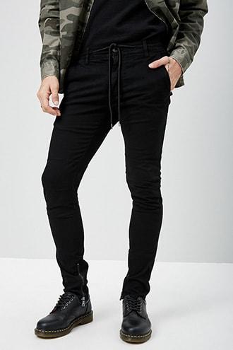 Forever21 Jordan Craig Drawstring Ankle-zip Pants