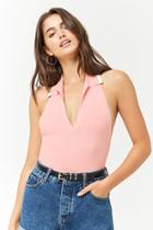 Forever21 Sweater-knit Halter Top