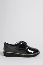 Forever21 Faux Patent Leather Oxfords