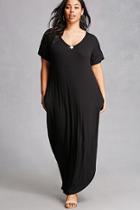 Forever21 Plus Size Slit T-shirt Dress
