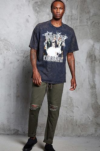 Forever21 Distressed Joggers