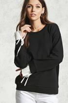 Forever21 Contrast Cuff Pullover