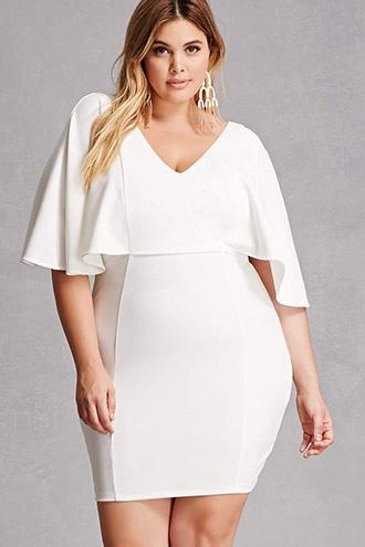 Forever21 Plus Size Ruffle Bodycon