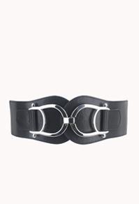 Forever21 Elastic Slip In Buckle Belt