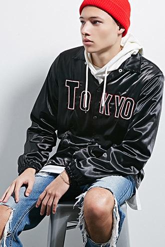 Forever21 Antler & Woods Coaches Jacket