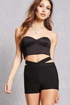 Forever21 Strappy Cutout Shorts