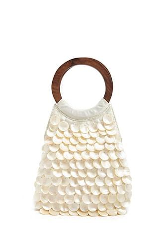 Forever21 Faux Shell Tote Bag
