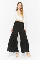 Forever21 Wide-leg Flounce Hem Pants