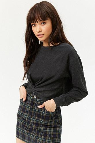 Forever21 Twist-front Pullover