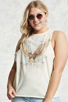 Forever21 Plus Size Wild Hearts Tee