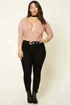 Forever21 Plus Women's  Plus Size High-rise Jeans