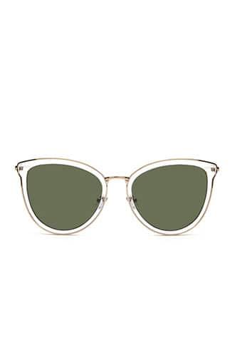 Forever21 Mock Cutout Cateye Sunglasses